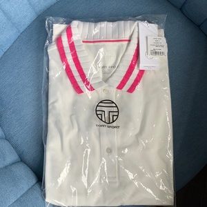 Tory Sport sleeveless white tennis shirt